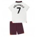 Cheap Manchester City Joao Cancelo #7 Away Football Kit Children 2023-24 Short Sleeve (+ pants)